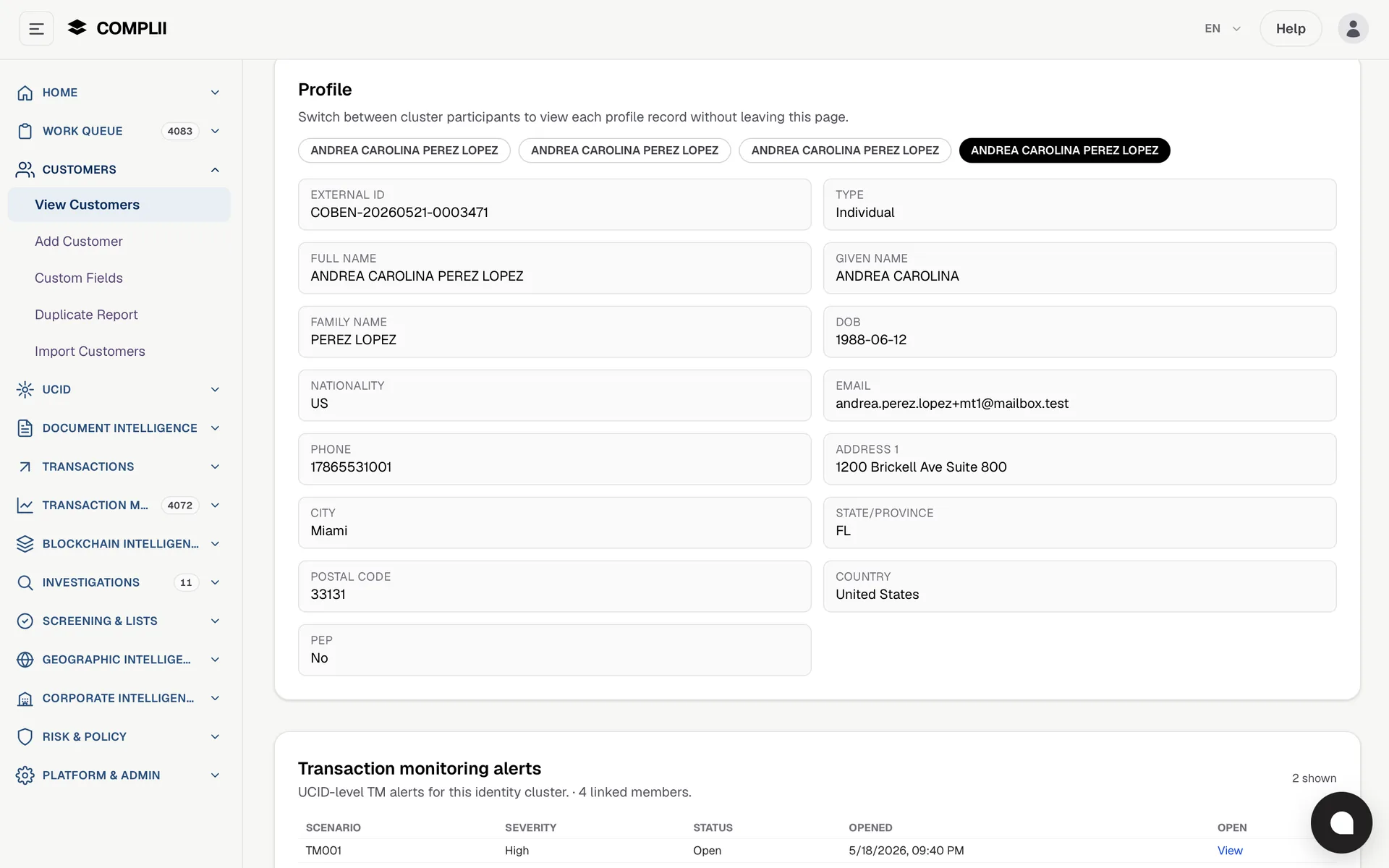 Identity verification for remote player onboarding